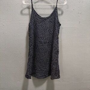 Maurices Floral Navy Mini Dress